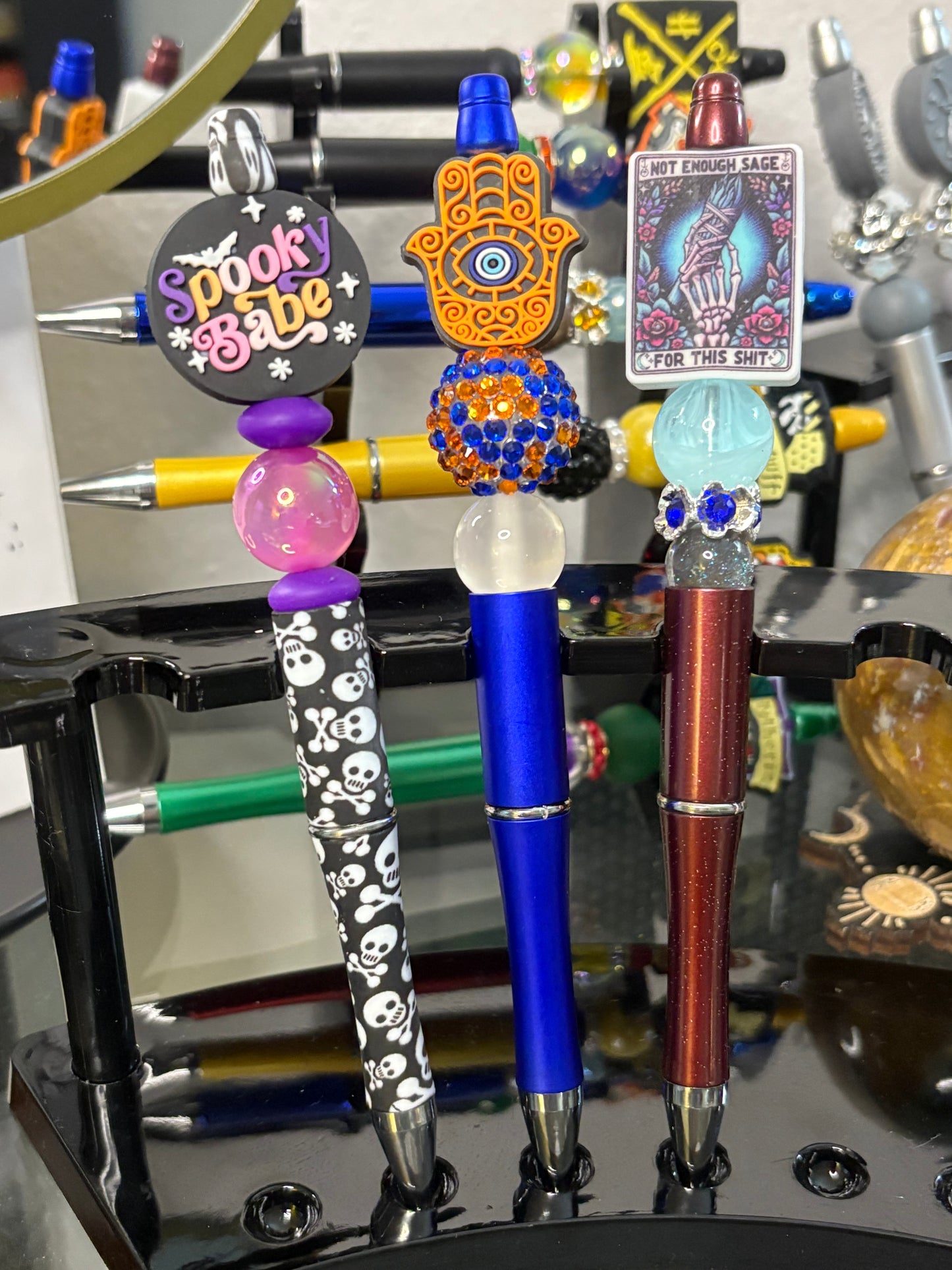 Beaded Baubles- 3 Pack of Pens